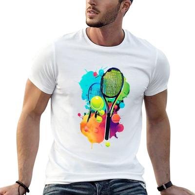 Tennis T-Shirt Unisex t-shirts für Unisex lässiges t-shirt personalisiertes t-shirt Unisex Designer-T-Shirt