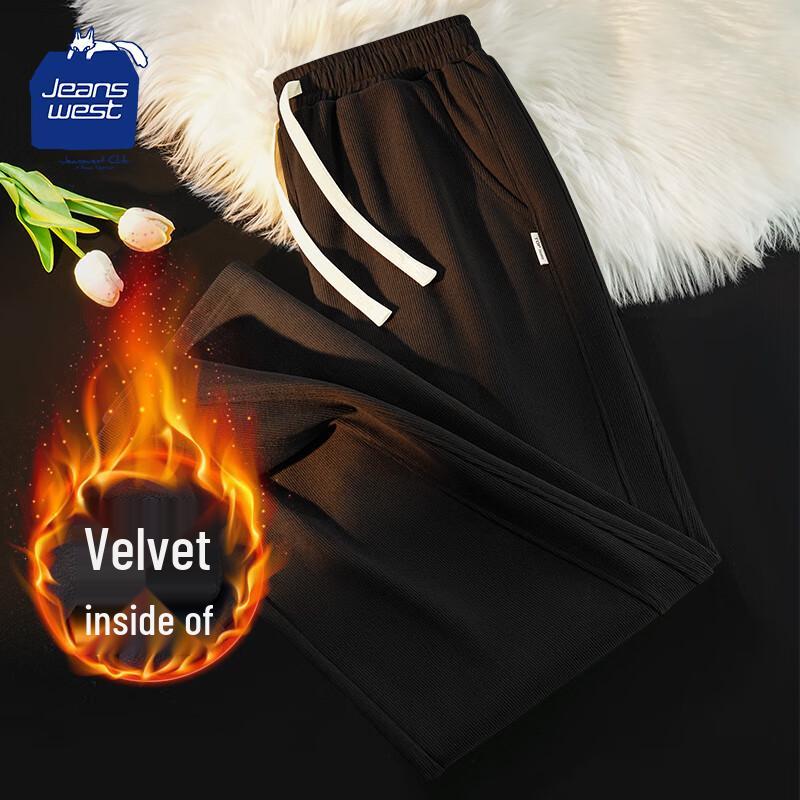 JEANSWEST CLUB Мужские вельветовые брюки свободного прямого кроя XL