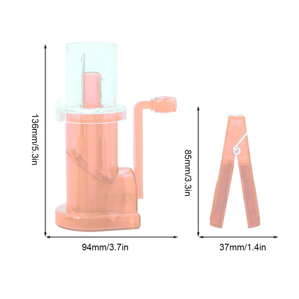 Knitting And Crocheting Machine Spool Knitter DIY Yarn Hand-Operated Embellish Knit Craft Bracelet Weave Tool Loom Spool Knitter