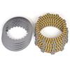 Clutch Friction Disc Plates for Honda Steed 400 NV400 CJ CK CS CV NT400 Bros 400 NC25 VT500 ED EF VRX400T NC33 NV400 Shadow