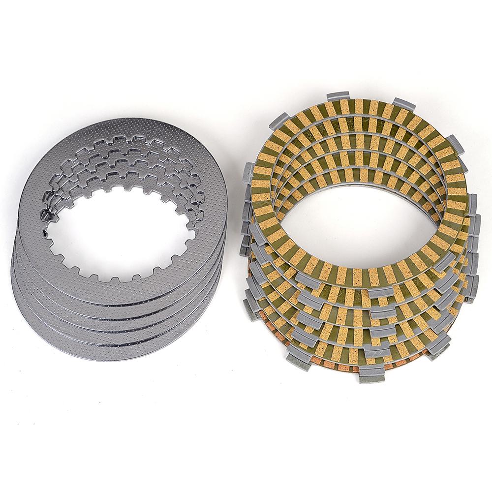 Clutch Friction Disc Plates for Honda Steed 400 NV400 CJ CK CS CV NT400 Bros 400 NC25 VT500 ED EF VRX400T NC33 NV400 Shadow
