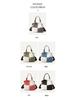 Trendy Women's Patchwork Canvas Tote and Crossbody Bag - Fashionable, Versatile, Color Block Design 2025.