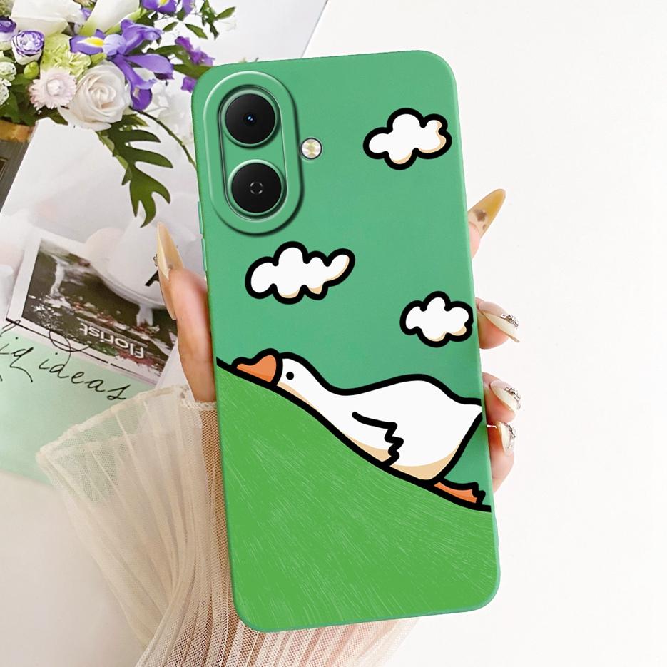 Für Tecno Spark Go 2 Hülle KM4 Niedlicher Hund Panda Cartoon Hülle Weiches TPU Mattes Handyhülle Für Tecno Pop 10 Pop10 Spark Go 2 Go2 Schale