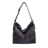 Borsa Hobo con Stampa Leopardo per Donna Borsa a Spalla alla Moda con Tracolla Regolabile e Design in Pelle Morbida
