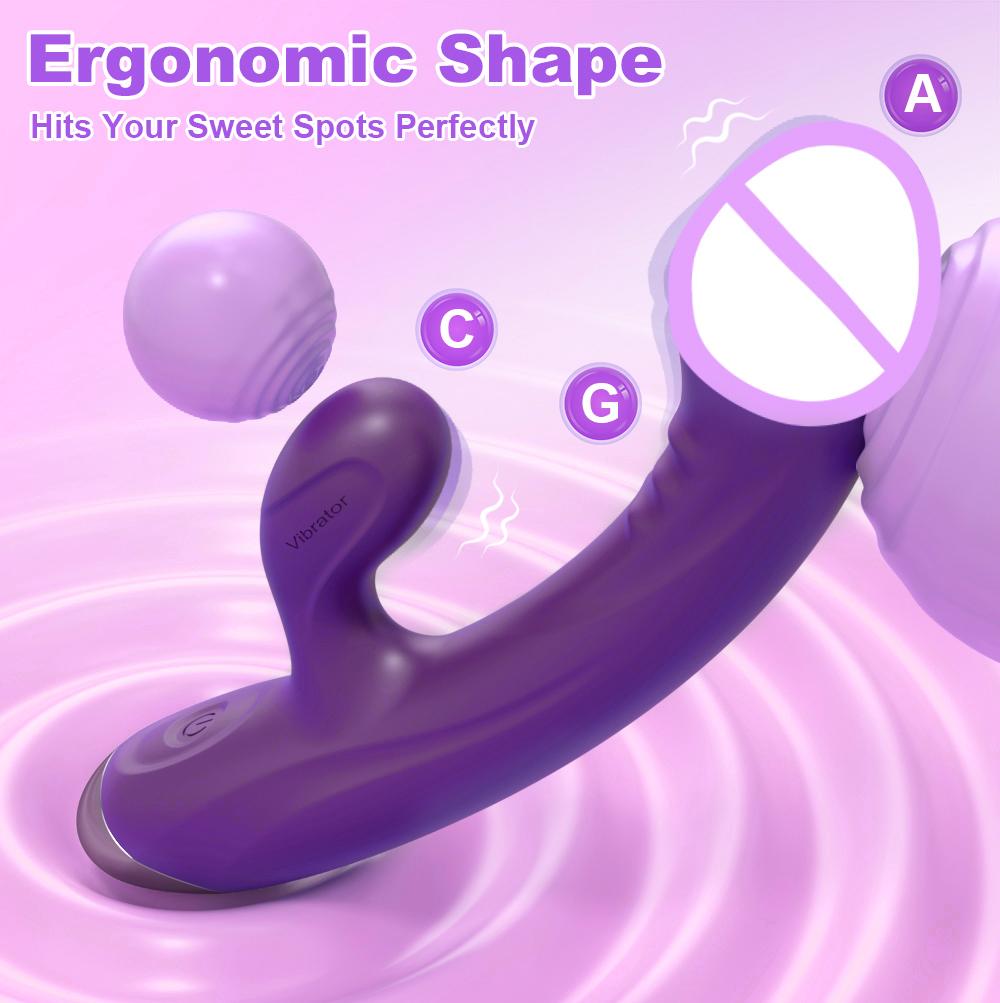 10 Speeds Vibrator Female G Spot Vibrating Dildo Anal Vaginal Clitoris Stimulator Sex Toys for Women Adult Sex Shop