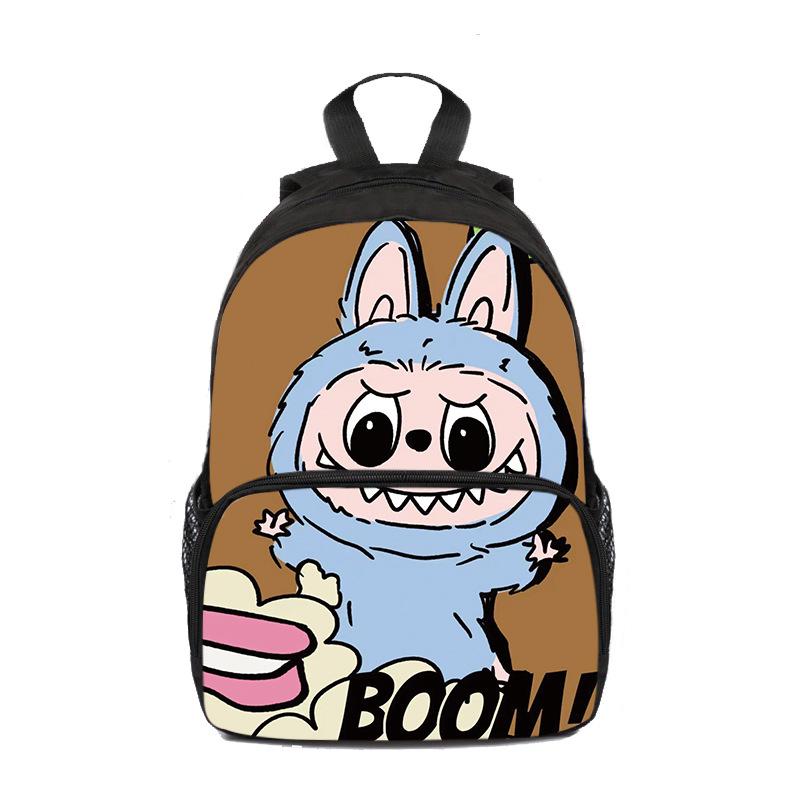 School Bag Elementary School Students Front Bag Cartoon Large Capacity Backpack Boys Fashion Backpack  5414