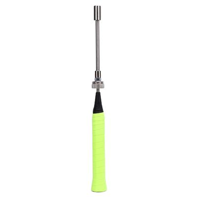 Badmintonová raketa Swing trenažér se zvukem, pocit úderu, nastavitelný, ergonomický, přenosný, badmintonové tréninkové vybavení