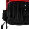 Wrapping Tool Pouch with Belt Waist Oxford Small Tool Organizer Tool Bag Utility Gadget Tool Holder with Multi Pockets
