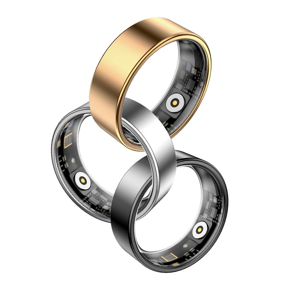 SmartRing Fitness Tracker Ring Gesture Control Heart Rate HRV SpO2 Sleep Monitoring Smart Ring