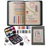 86Pcs/Set Handmade Needlework Embroidery Stitch Book Kit Embroidery Sewing Book  Craft Learning