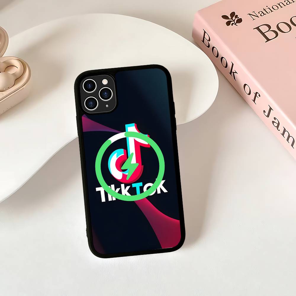 

T-TikTok-K Phone Case For IPhone 17 16 15 14 13 12 11 Pro Max For Magsafe Wireless Charger Cover iPhone 17