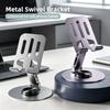 720° Rotatable All Metal Aluminum Desktop Phone Tablet Stand Stable Anti-drop Universal Adjustable Cell Phone Holder For Phone