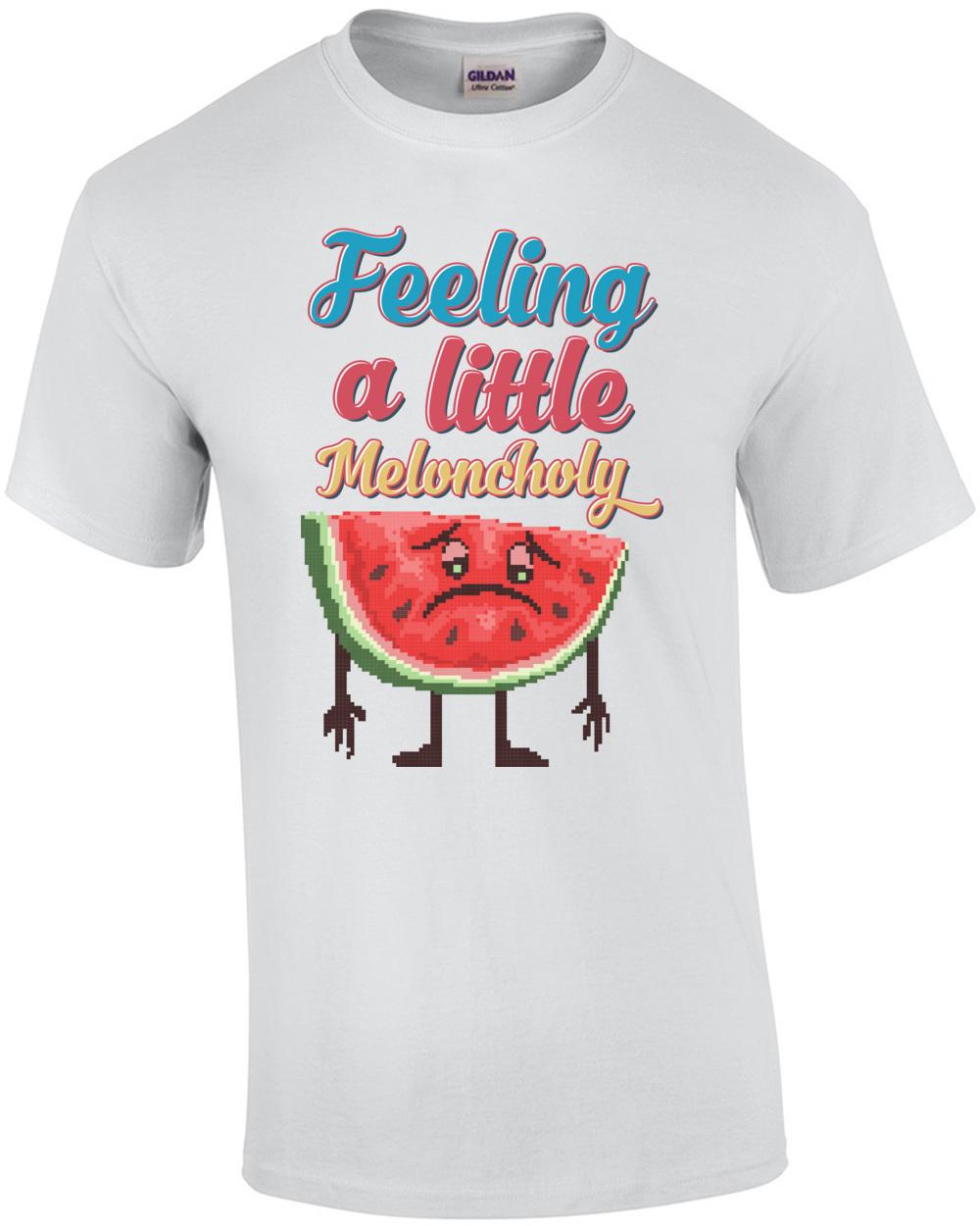 Feeling A Little Meloncholy Retro T-Shirt Unisex T-Shirt M