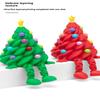 3D Printed Christmas Cute Desktop Ornaments Christmas Trees With Colorful Joints And Movable Shapes Christmas Gift Decorations