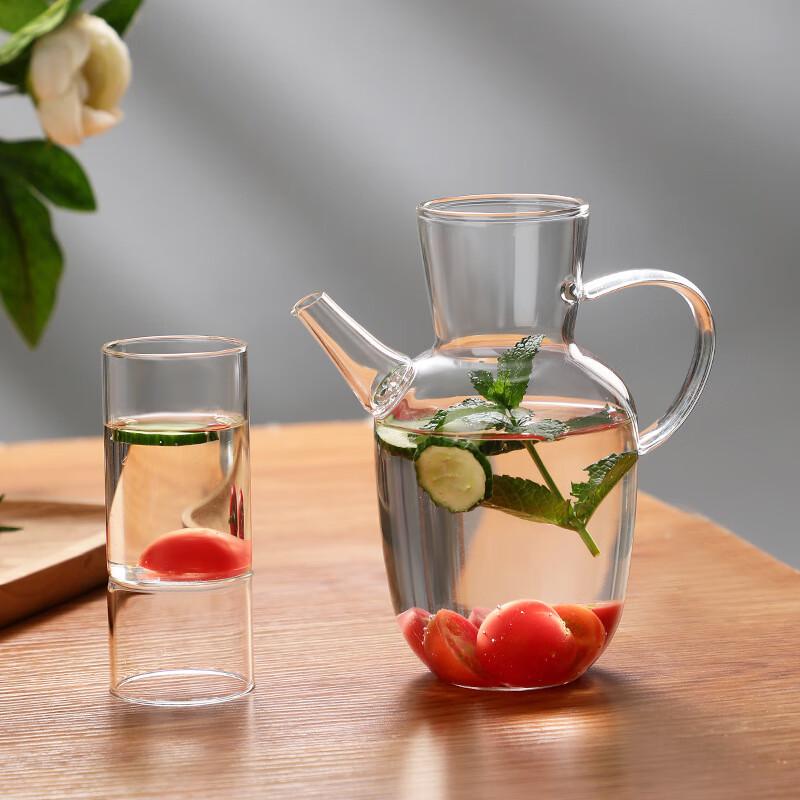 Jialang Imitation Song Style Glass Teapot Set