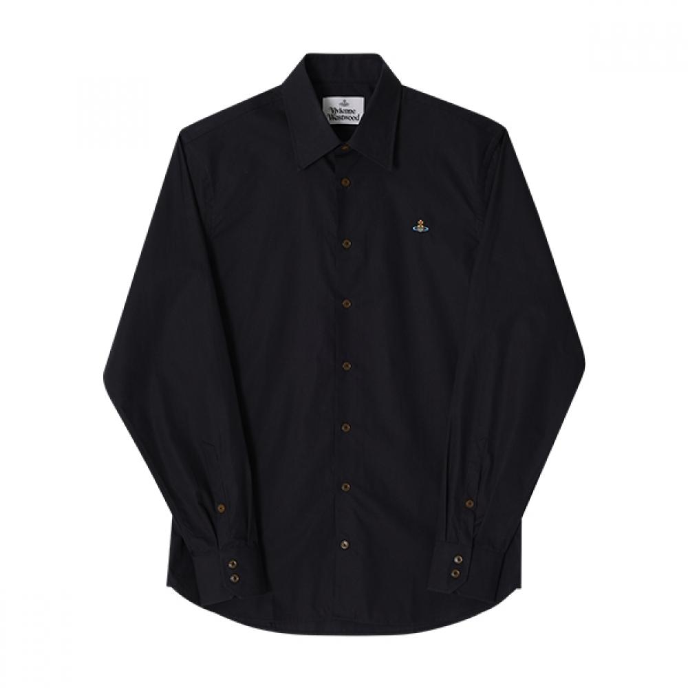 

Vivienne WeStwood Men S Shirt Orb Logo ghoSt Poplin 2401000j W009q N401 2401000J W009Q N401 (52)