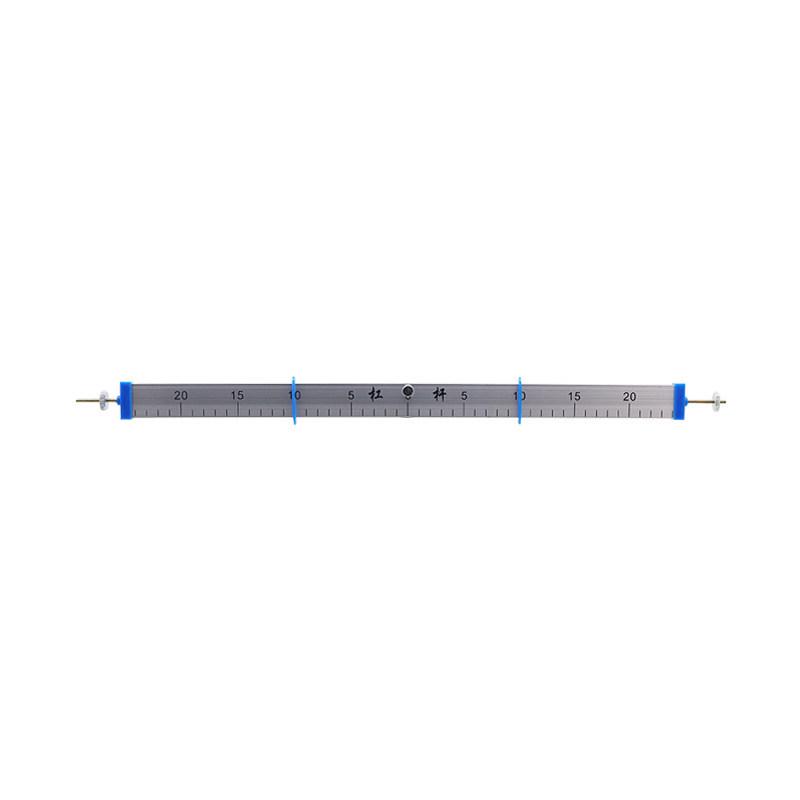 

Aluminum Alloy Lever Ruler & Stainless Steel Stand Set for Physics Balance Experiments