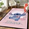 Custom 1Pc Lilo Stitch Adventure Rug Office Carpet Indoor Outdoor Entrance Doormat Nonslip Soft And Comfortable Living Room D916290