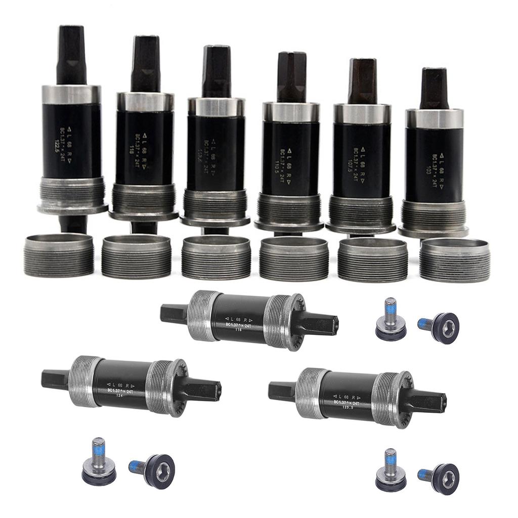 Square Taper Bottom Bracket Replacement Bike Bottom Bracket Square Hole Crank Axis Sealed Bearings Bike Parts Durable