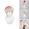 Kazuha Wig 45cm Vibrant And Stylish Game Inspired Hair For Cosplay And Fashion