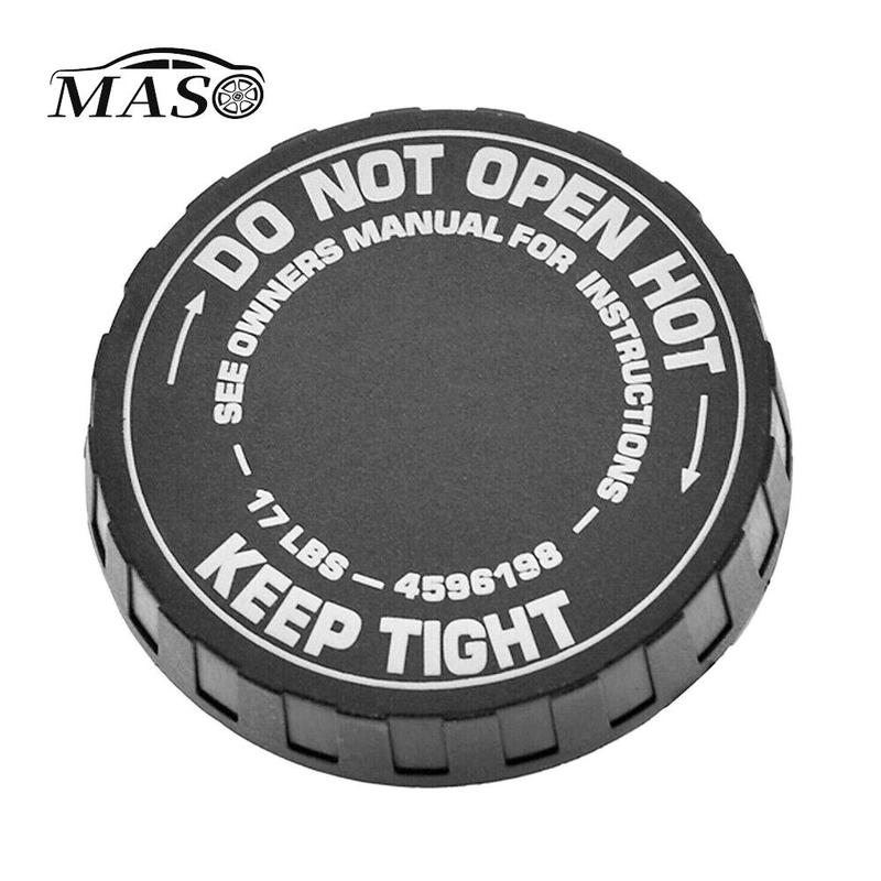 1pc Car Radiator Cap Coolant Cap For Chrysler 200 300 Jeep Compass Dodge Ram Charger 4596198 04596198 55116897AA