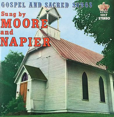Disque vinyle MOORE NAPIER Chants Gospel et Sacrés 1017 King Records 1967 US CountryFolk Occasion
