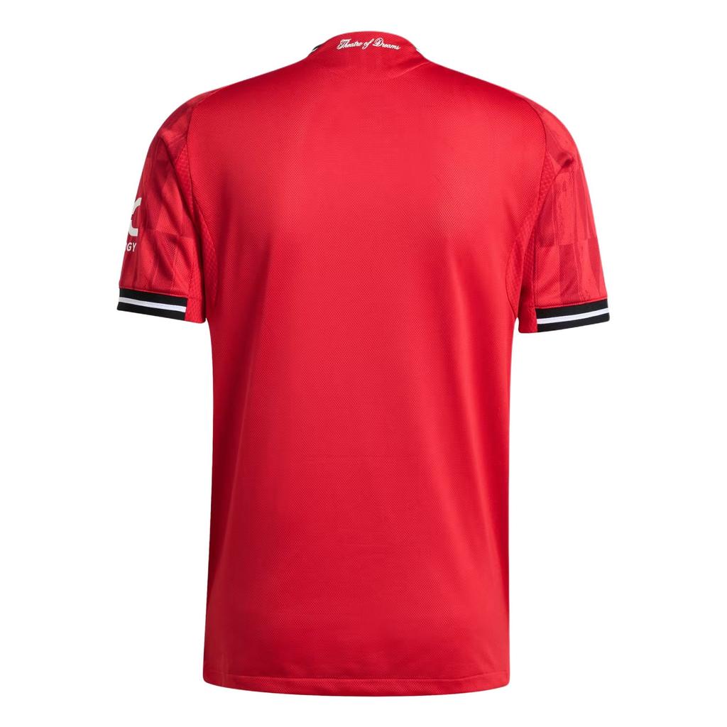Adidas Manchester United 25/26 Season Home Casual Sports Short Sleeve Football Shirt Men Tops JI7429