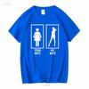 T-shirt Divertente e Sexy di Tua Moglie Mia per Adulti Unisex Umorismo Festa del Papà Marito Top Vintage Lavato per l'Uso Quotidiano Abbigliamento Firmato