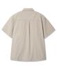 TRILLION Utility Big Pocket Nylon Short Sleeve Shirt [Sand]