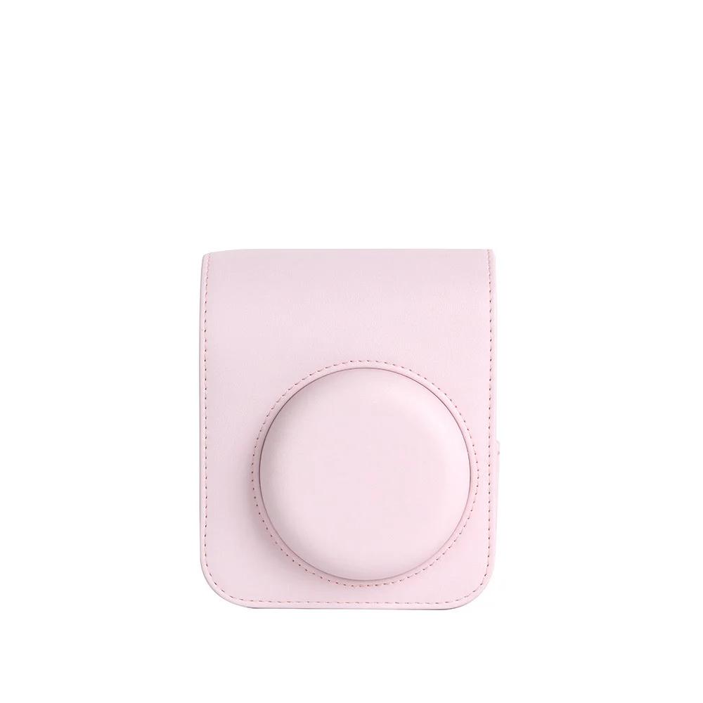 For Instax Mini 12 Camera Case PU Leather Soft Protective Case Trave Bag for Fujifilm Film Camera Bag with Shoulder Strap New