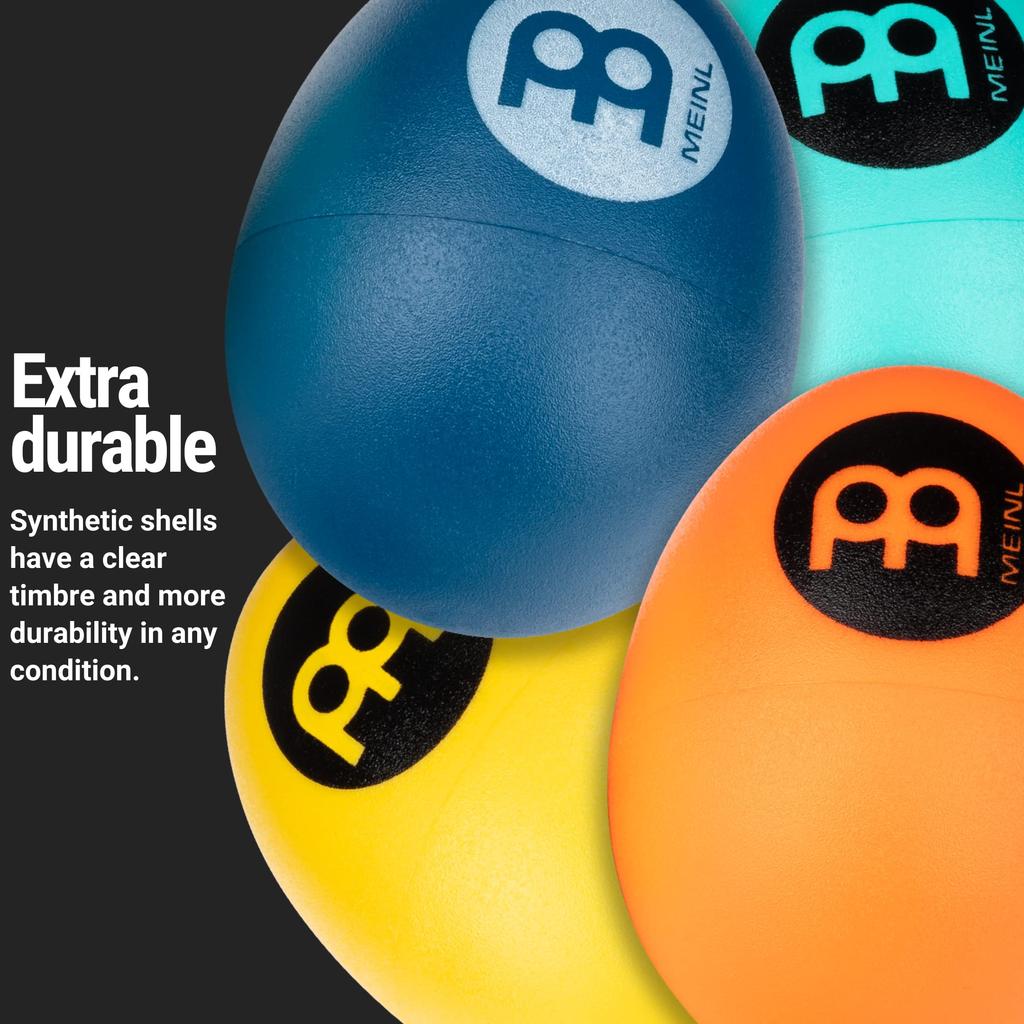 MEINL Percussion Egg Shaker Set (4 Pieces) ES-SET-2