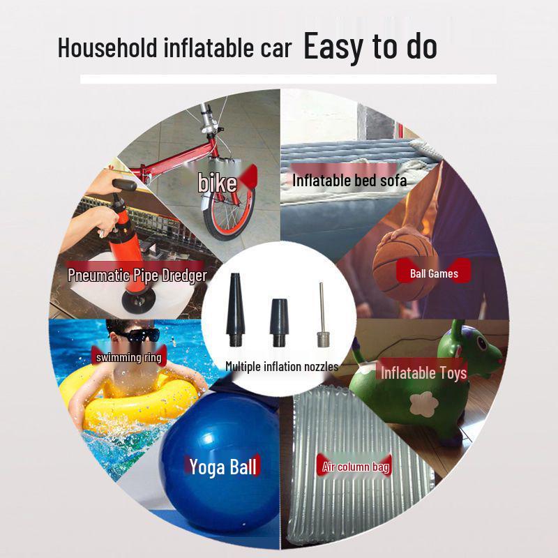 Yipao Tong 220V Elektrische Luftpumpe - Schnelles Aufblasen für den Heimgebrauch, Multifunktionaler Elektrischer Druckzylinder.