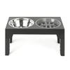 Raised Dog Bowl with Adjustable Stand Elevated Cat Water Bowl Slow Feeding Bowls Food Container for Cat Dogs Small Pet