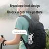 Creative Portable Ultra-thin Handheld Fan with 100-Speed Adjustment and Charging - Ideal for Outdoor Use