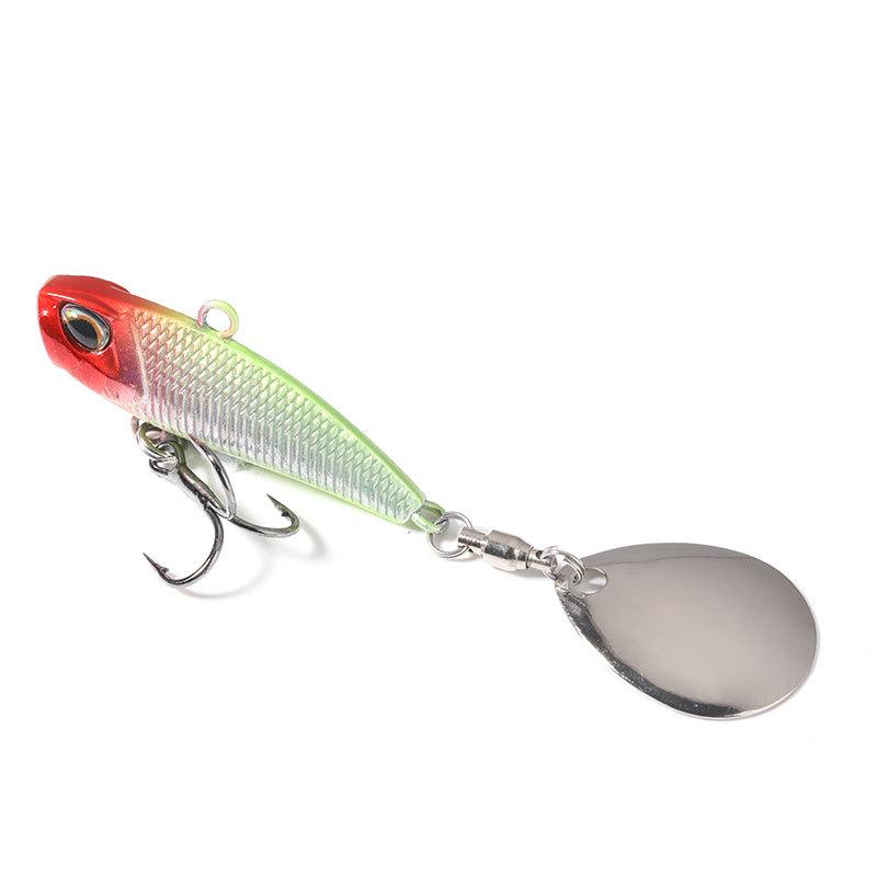 E18 Rotating Sequin Metal Composite Lure for Bass & Mandarin Fish 14g/35mm