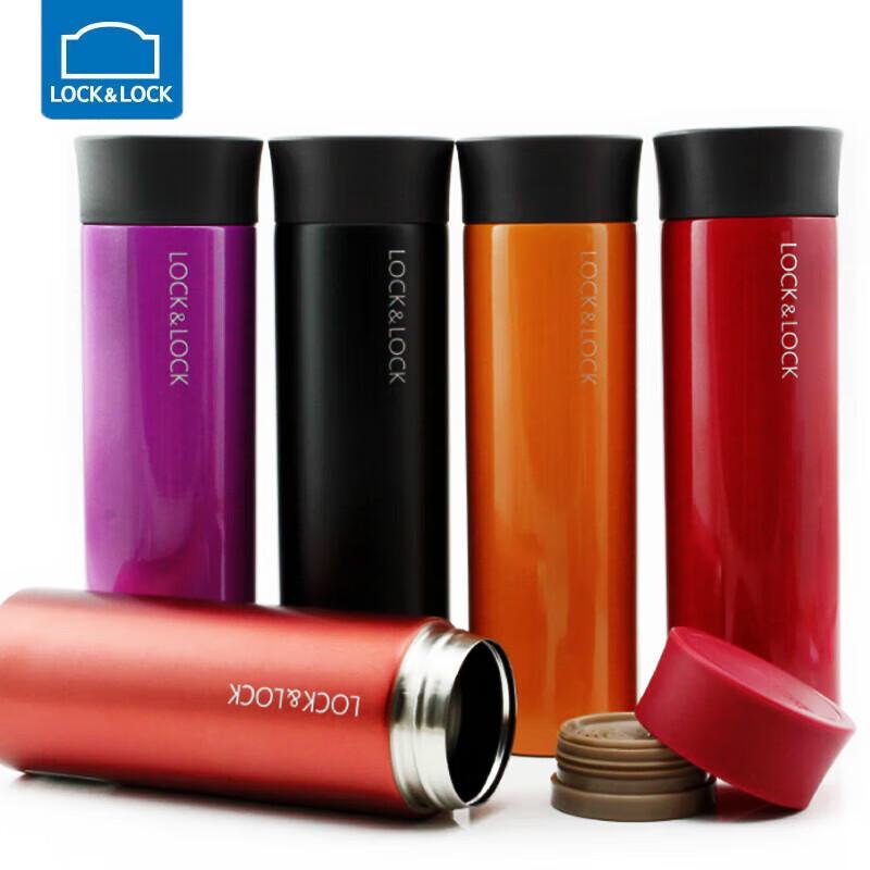 LocknLock Chilly 340ml Stainless Steel Thermos with Tea Infuser