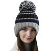 Beechfield Unisex Adult Hygge Striped Beanie