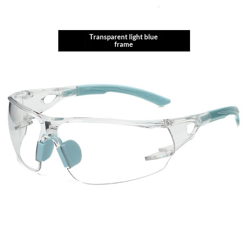 Rimless PC Safety Glasses Anti Pollen Anti Blue Light Multicolor Lightweight Eyewear for Men Women Daily Use