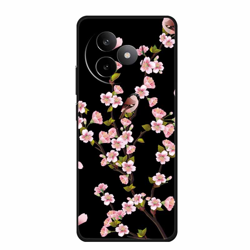 Phone Case For Xiaomi Redmi K80 Ultra Case Soft Black Silicone Cartoon Cat TPU Funda For Redmi K 80 Ultra Case Coque 6.83" Shell