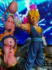 Studio YS Dragon Ball Z Vegito Vs Buu Battle Figure - 33cm PVC Double Head Sculpt Collectible Statue DBZ Anime Diorama