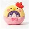 Game Love And Deepspace Xavier Zayne Rafayel Cosplay Keychain Sylus Caleb Plush Cotton Doll Cute Backpack Pendant Keyring