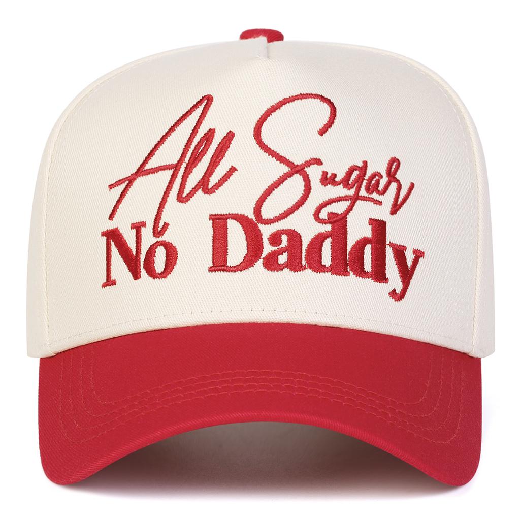 Unisex NO DADDY Letter Embroidery Baseball Caps Spring Autumn Outdoor Adjustable Casual Hats Sunscreen Hat Sports Cap