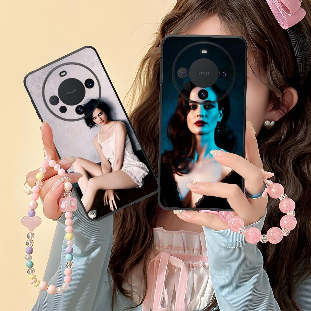 Eva Green Matte TPU Mobile Phone Case for Huawei Mate 60 50 40 30 20 10 Pro Plus Lite E 5G Colorful Printing Cover