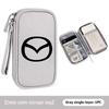 Car Multi-Layer Cable Organizer Oxford Fabric Waterproof Anti-Dust Bag For Mazda 2 3 5 6 Axela Atenza Speed 6 CX3 CX4 CX5 CX7 vf2