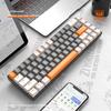 Free Wolf K68 Dual-Mode Bluetooth Mechanical Gaming Keyboard (Hot-Swappable, Russian Layout)