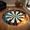 Dart Board Pattern Round Carpet Anti-Slip Area Rug Floor Mats Bedroom Living Room Decor Children Play Rugs Alfombra Chair Mat