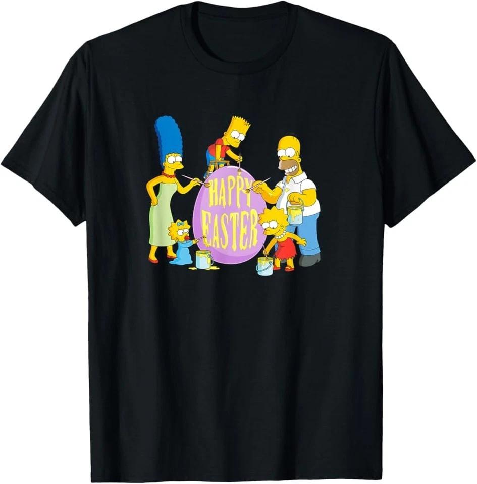 

The Simpsons Family Happy Easter T-shirt E1112 4XL
