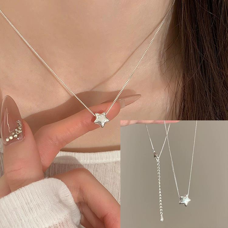 VENTFILLE Colier cu Mărgele Geometrie din Argint Sterling 925 pentru Femei Fată Design Coreean Colier Versatil Bijuterii Dropship Vânzare cu Ridicata