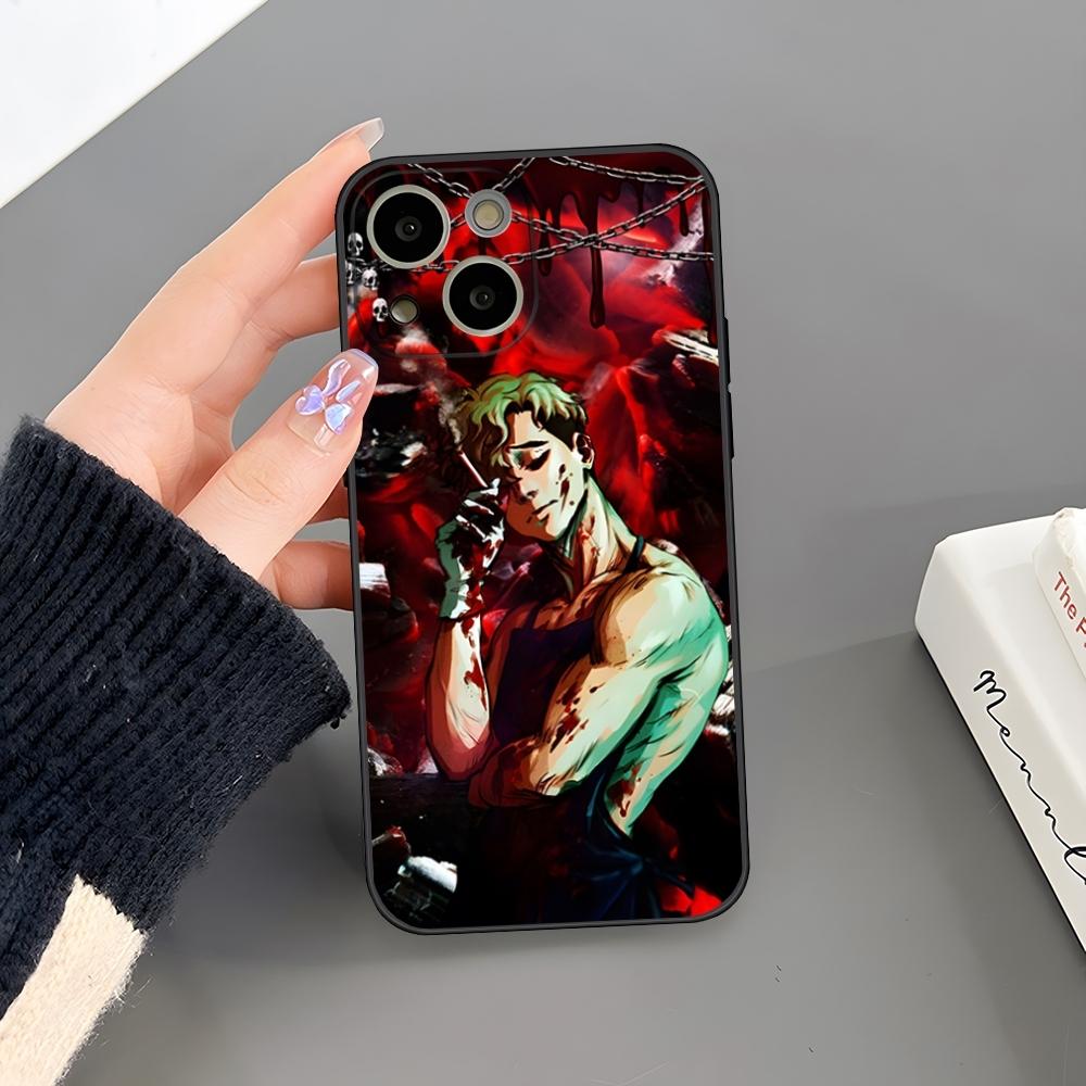 Anime Kill Stalker Phone Case For Iphone 16 Plus 15 14 Pro Max 13 Mini 11 12 Xr X Xs 6 7 8 SE Plus Back Cover
