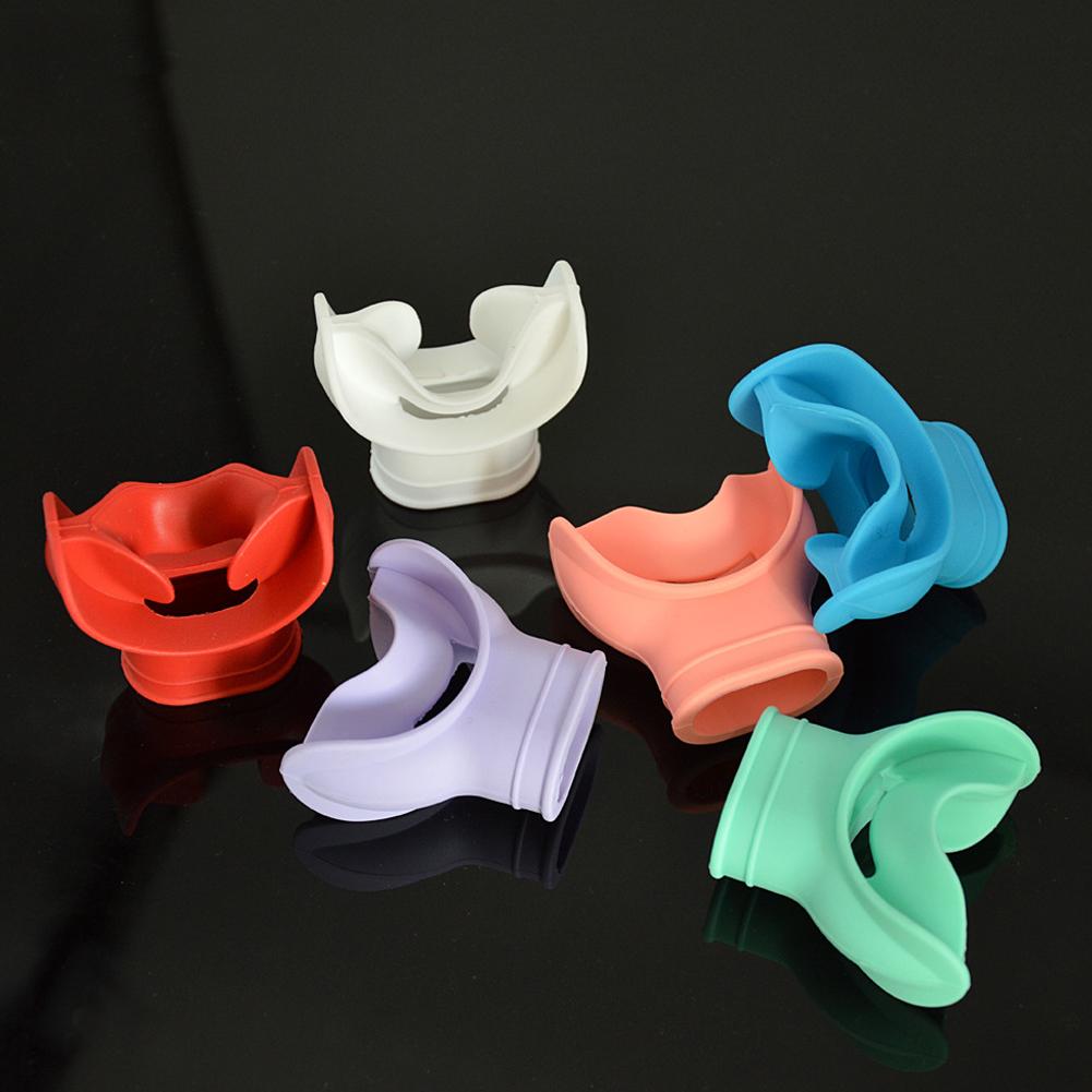 Silicone Diving Mouthpieces Diving Snorkel Regulator Portable Lightweight Replacement Safe Soft Underwater Breathing Accessories